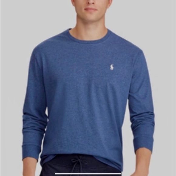 RALPH LAUREN POLO RALPH LAUREN MENβS Long Sleeve T-shirt π - Picture 2 of 14